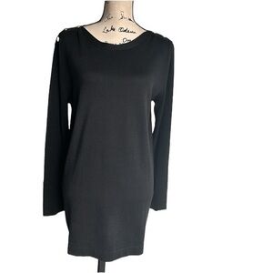 Repeat Crew Neck Tunic Sweater Top Sz XS NWT
